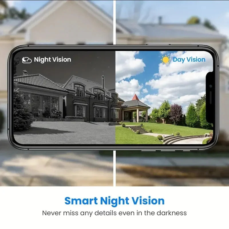 Smart WiFi Doorbell Camera – HD Night Vision & 2-Way Audio