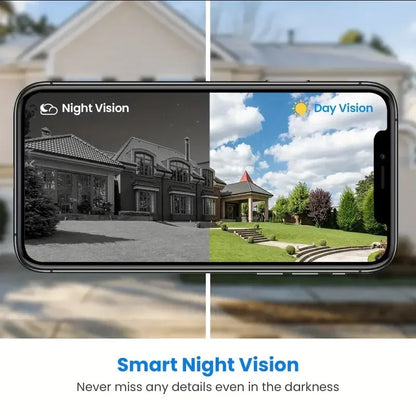 Smart WiFi Doorbell Camera – HD Night Vision & 2-Way Audio